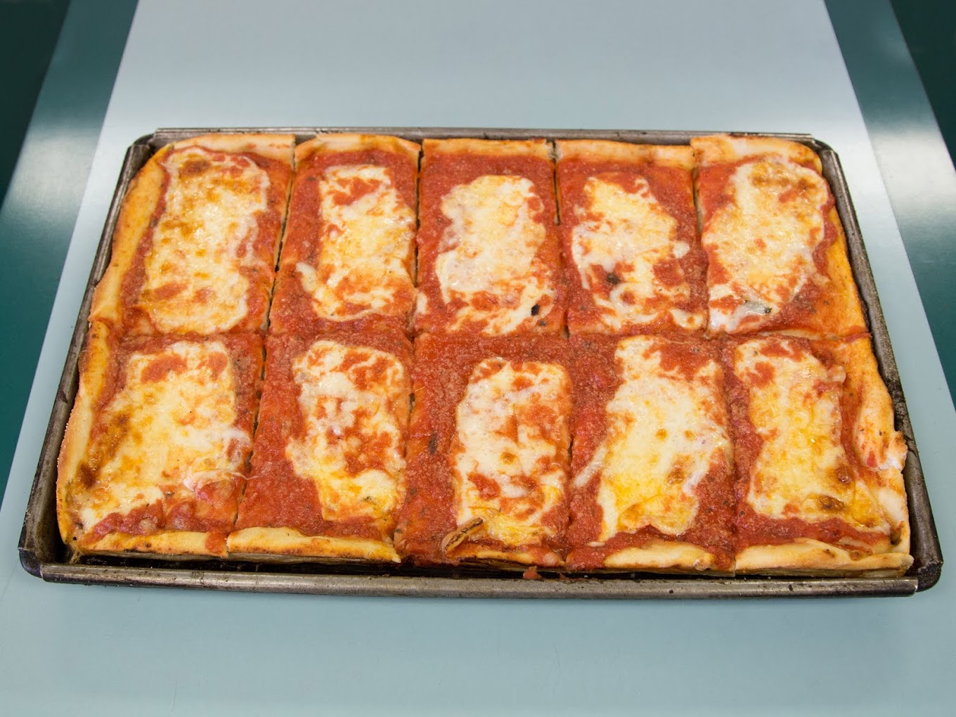 Pizza Supreme famous square pizza